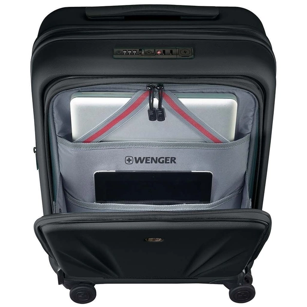 Набір валіз Wenger Skyon Hardside (S+L), чорні (653569) - зображення 4