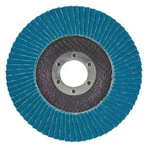 Круг зачистний Sigma пелюстковий торцевий Т27 (прямий) ZA 125мм P120 (9173061) зображення 1