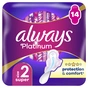Гігієнічні прокладки Always Platinum Super (Розмір 2) 14 шт. (8001090444998) - зменшене зображення 1