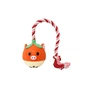 Игрушка для собак MISOKO&CO Яблоко с веревкой 40 см красное (BEIRJ06913) - уменьшенное изображение 1