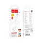 Дата кабель USB 2.0 AM to USB-C 1.0m Magic silicone X87 white HOCO (6931474783240) - зменшене зображення 4