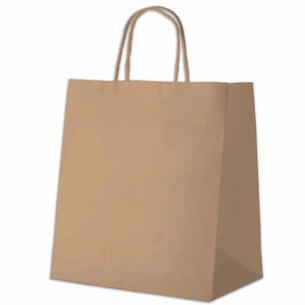 Подарунковий пакет Куверт 90 Ecobag паперовий, 30х17х34 см коричневий (BAG-KUV-305170340-BR) зображення 1