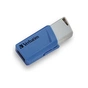 USB флеш накопичувач Verbatim 3x16GB Store 'n' Click Red/Blue/Yellow USB 3.2 (49306) - уменьшенное изображение 6