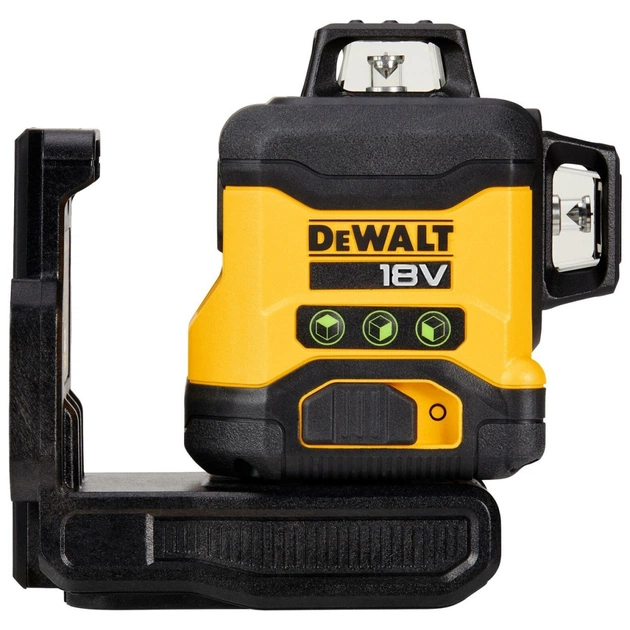 Лазерный нивелир DeWALT 18В XR Li-Ion, зеленый луч, (без АКБ и ЗУ) (DCLE34031N) - изображение 4
