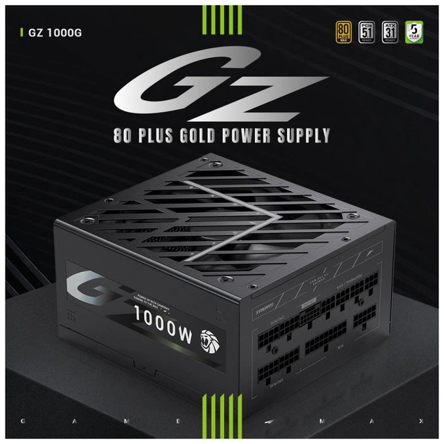 Блок питания Gamemax 1000W (GZ 1000G BK) - изображение 7