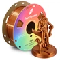Пластик для 3D-принтера Polymaker PLA PANCHROMA SILK 1,75mm 1kg BRONZE (CA03004) - уменьшенное изображение 4