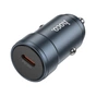 Зарядний пристрій HOCO Z57 USB-C PD30W car charger metal gray (6942007633048) - зменшене зображення 2