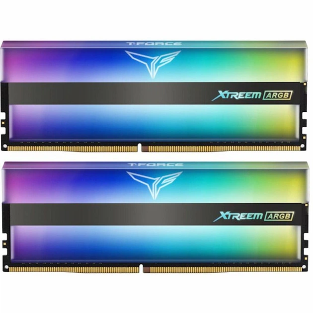 Модуль пам'яті для комп'ютера DDR4 16GB (2x8GB) 3200 MHz T-Force Xtreem ARGB Team (TF10D416G3200HC16CDC01) - зображення 1