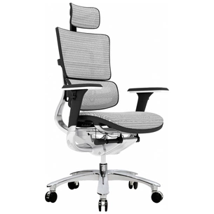 Офісне крісло GT Racer X-801A Light Gray (X-801A Light Gray (W17-1)) зображення 1