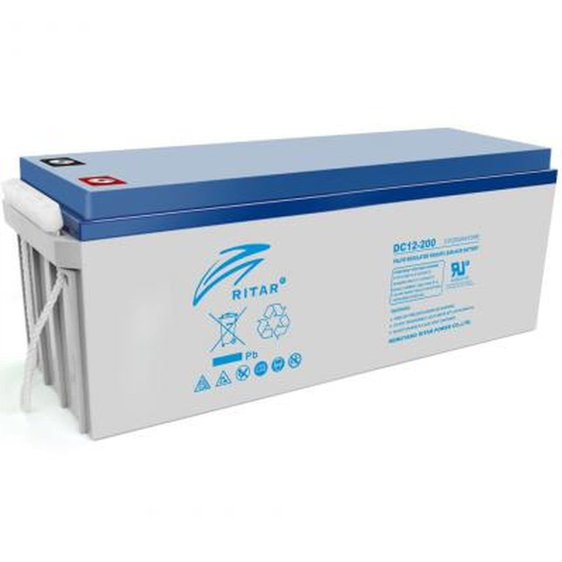 Батарея до ДБЖ Ritar AGM 12V-200Ah (DC12-200) - зображення 1