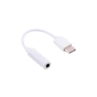 Перехідник Lapara USB Type-C Male - Audio AUX mini jack 3,5 mm Female (LA-Type-C-Audio-3.5mm white) - уменьшенное изображение 1