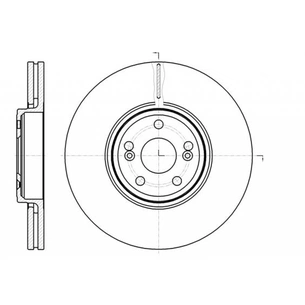 Гальмівний диск REMSA 61234.10 зображення 1