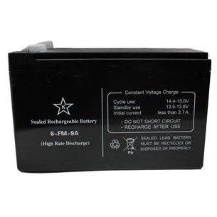 Батарея до ДБЖ Kstar 12В 9 Ah  (6-FM-9A) зображення 1