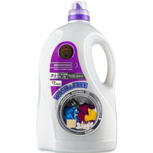 Гель для прання Wash&Free Жасмін та Лаванда з Марсельським милом 5 кг (4260637721266) зображення 1