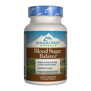 Вітамінно-мінеральний комплекс Ridgecrest Herbals Комплекс для Нормалізації Сахара в Крові Blood Sugar Balance (RCH125) зображення 1