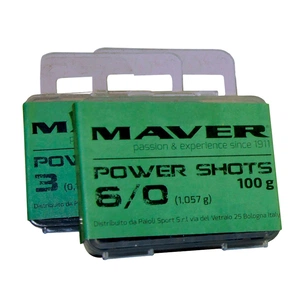 Грузило Maver набір Power Shots 9/0 (2.603g) 100g (1300.36.03) зображення 1