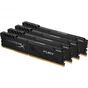 Модуль пам'яті для комп'ютера DDR4 64GB (4x16GB) 3000 MHz Fury Black Kingston Fury (ex.HyperX) (HX430C16FB4K4/64) - зменшене зображення 2