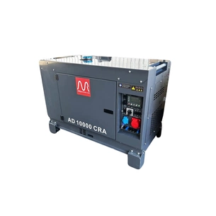Генератор Metier AD10000CRA дизель, 1/3ф, 3ф-8,0kW, 1ф-7,2kW бак-25л, ел.старт (AD10000CRA) изображение 1