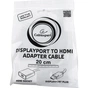 Перехідник DisplayPort to HDMI Cablexpert (A-DPM-HDMIF-002-W) - зменшене зображення 2