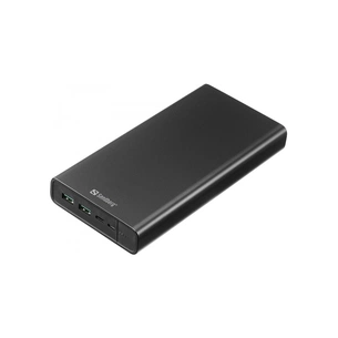 Батарея універсальна Sandberg 40000mAh, PD/100W+27W, QC/3.0, power-through (420-63) зображення 1