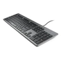 Клавіатура Vinga KB735 black-grey - зменшене зображення 3