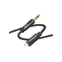 Кабель мультимедійний Lightning to 3.5mm M 1.0m black BOROFONE (6941991117749) - уменьшенное изображение 4
