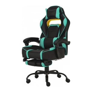 Крісло ігрове GT Racer X-2748 Black/Blue зображення 1