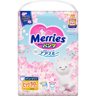 Підгузки Merries (UJ) Sakura Розмір XL 12-22 кг 50 шт (4901301401977) зображення 1