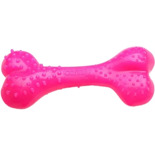 Іграшка для собак Comfy Mint Dental Bone кістка 8.5 см рожева (5905546192910) зображення 1