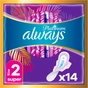 Гігієнічні прокладки Always Platinum Super (Розмір 2) 14 шт. (8001090444998) - зменшене зображення 1