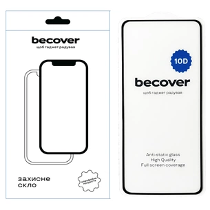 Скло захисне BeCover Motorola Moto G84 10D Black (712333) зображення 1