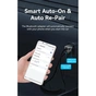 FM модулятор Vention AUX TRS 3.5мм USB Bluetooth 5.0 Coiled Cable 1.5M Gray Zinc (NAGHG) - уменьшенное изображение 9
