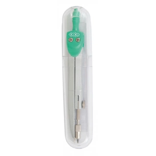 Циркуль ZiBi BASIS у твердому футлярі, зелений KIDS Line (ZB.5301BS-04) зображення 1