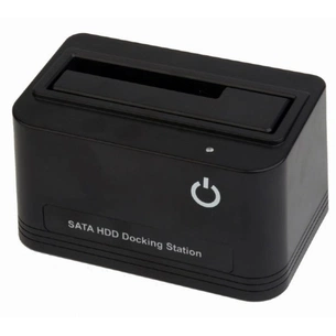 Док-станція для накопичувачів Gembird 2.5\3.5 SATA HDD, USB 2.0 (HD32-U2S-5) зображення 1