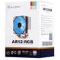 Кулер до процесора Silver Stone Stone ARGON (SST-AR12-RGB) - зменшене зображення 7