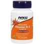 Вітамін Now Foods Вітамін D3 з Ментоловим Смаком, Vitamin D-3, 5000 МО, 120 жу (NOW-00358) - зменшене зображення 1