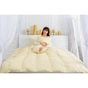 Ковдра MirSon пухова №1830 Bio-Beige 70% пух літо 200x220 см (2200003013023) - зменшене зображення 7