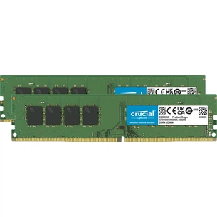 Модуль пам'яті для комп'ютера DDR4 64GB (2x32GB) 3200 MHz Micron (CT2K32G4DFD832A) зображення 1