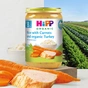 Дитяче пюре HiPP Індичка з ніжним рисом та морквою 220 г (1223761) - зменшене зображення 3