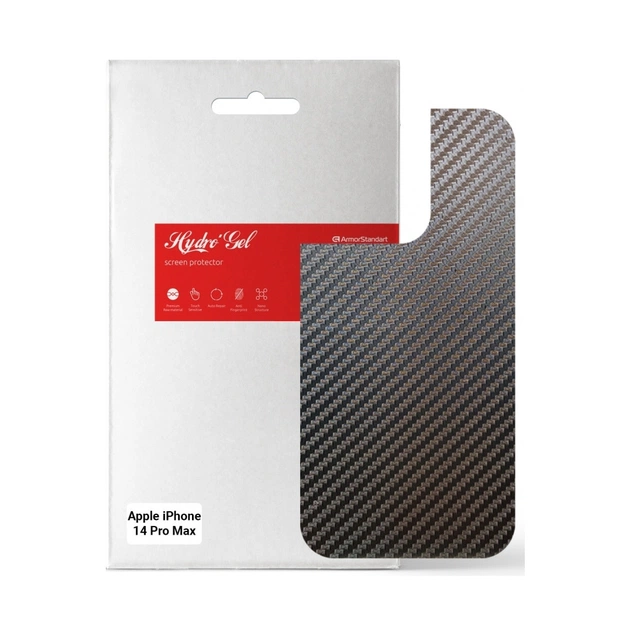Пленка защитная Armorstandart back panel Apple iPhone 14 Pro Max Carbone (ARM64969) - изображение 1