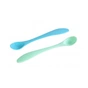 Набір дитячого посуду Baby Team ложечок 2 шт (6101_голубой_і_бірюзовий) - preview 1