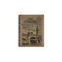 Блокнот Buromax spiral side, А5, 80 sheets, KRAFT, square, perforation (BM.2418) - уменьшенное изображение 2