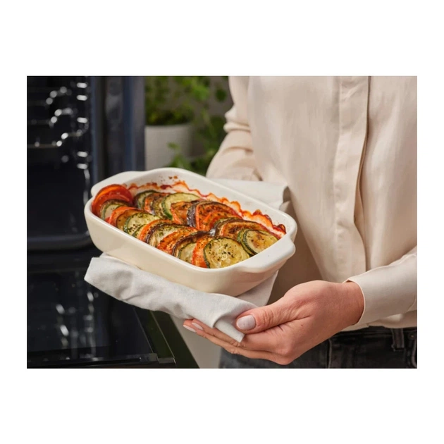 Форма для випікання KitchenAid з кришкою керамогранітна 0,9 л Кремова (CC006105-001) - picture 6