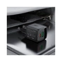 Зарядний пристрій Acefast 1xUSB-C + 1xUSB 25W GaN with digital display black (6974316284437) - зменшене зображення 7