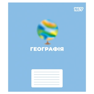 Зошит Yes предметний Concept notes ГЕОГРАФІЯ 48 аркушів клітинка (768520) зображення 1