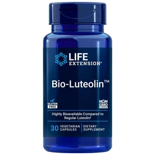 Витаминно-минеральный комплекс Life Extension Био-лютеолин, 100 мг, Bio-Luteolin, 30 вегетарианских капсул (LEX25473) изображение 1