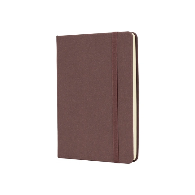 Книга записна Optima А6 MAGIC, тверда обкладинка, гумка, білий блок лінія, коричневий (O20388-07) - зображення 1
