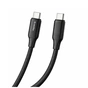 Дата кабель USB-C to USB-C 2.0m 3A 60W TPE embossed black ColorWay (CW-CBPDCC102-BK) - уменьшенное изображение 3