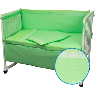 Дитячий постільний набір Руно Карапузік салатовий 60х120, 4 предмета (977КУ_Салатовий) picture 1