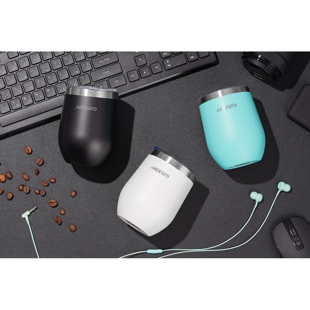 Термокружка Ardesto Compact Mug 350 мл Blue (AR2635MMS) - зображення 6